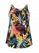 Tankini Ursula Multicolore - Plumeria - "FC" - Miraclesuit Swimwear